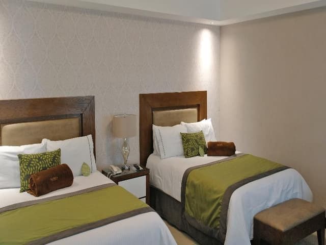DOUBLE TWO DOUBLE BEDS