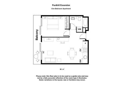 One Bedroom Apartment