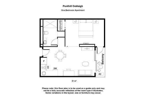 One Bedroom Apartment