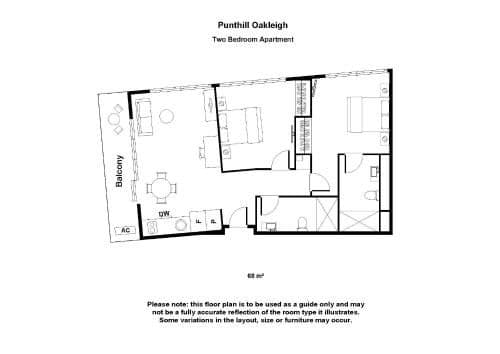 Two Bedroom Apartment