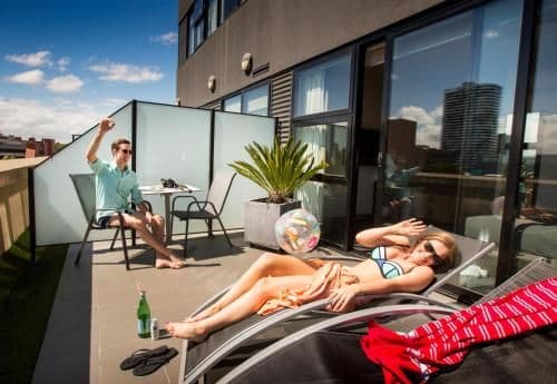 Queen Room with Balcony, Private Bathroom and City View
