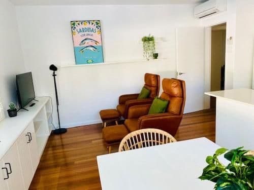 Three-Bedroom Apartment with Beach View