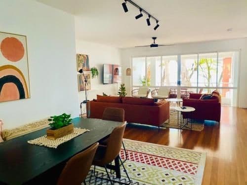 Three-Bedroom Apartment with Beach View