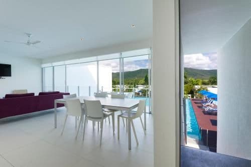 Three-Bedroom Apartment with Pool View