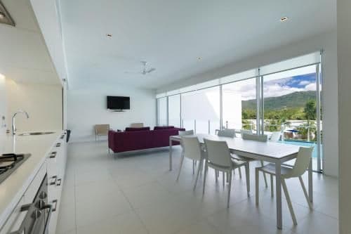 Three-Bedroom Apartment with Pool View