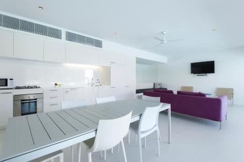 Three-Bedroom Apartment with Pool View