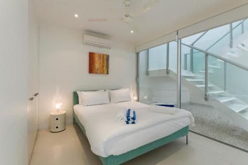 Three-Bedroom Apartment with Pool View