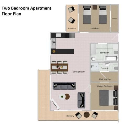 Two-Bedroom Apartment