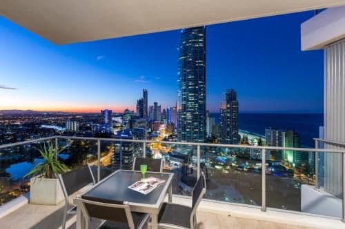 Two-Bedroom Apartment with Partial Ocean View