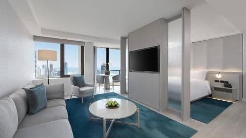 Corner Junior Suite with Ocean View and Balcony