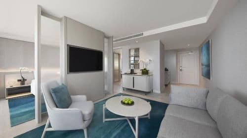 Corner Junior Suite with Ocean View and Balcony