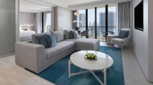 One-Bedroom Executive Corner Suite with Ocean View