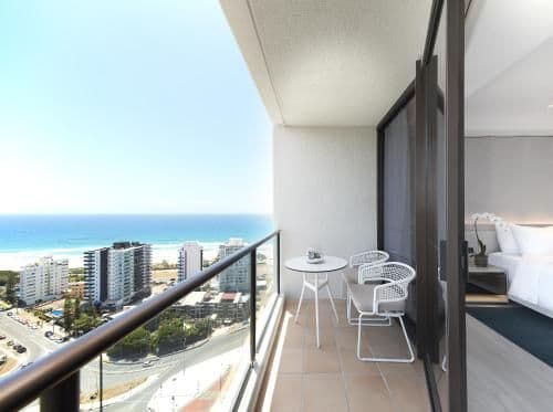 Corner Junior Suite with Ocean View and Balcony