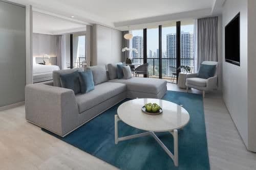 One-Bedroom Executive Corner Suite with Ocean View