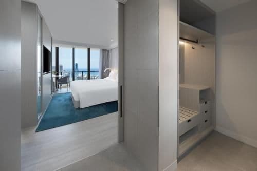Corner Junior Suite with Ocean View and Balcony