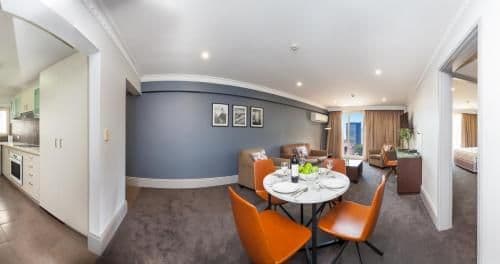 Two-Bedroom Apartment with City View