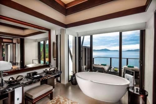 Three-Bedroom Hillside Pool Villa with Ocean View