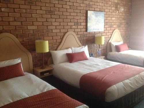 Standard Room with One Double and Two Single Beds - Non-Smoking