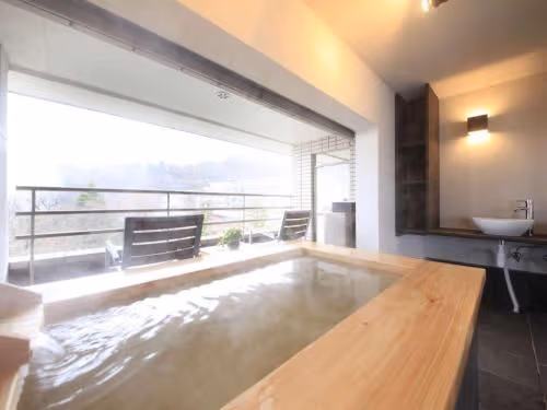 Room with Tatami Area with Open-Air Bath