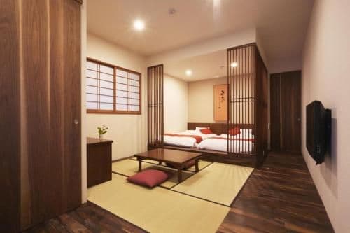 Japanese-Style Superior Twin Room with Open-Air Bath