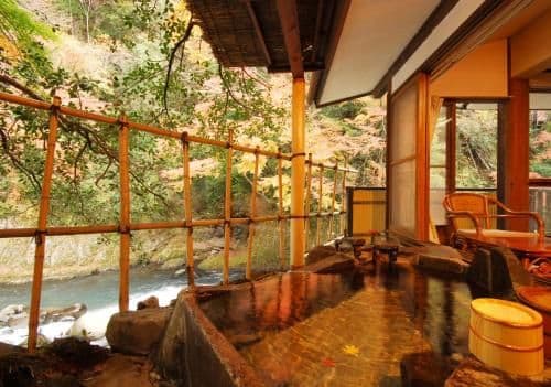 Japanese-Style Twin Room with Private Open-Air Bath