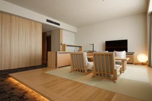 Premiere Twin Room with Tatami Area - Non Smoking - Buffet Dinner Included - (New) Orinkaku Wing