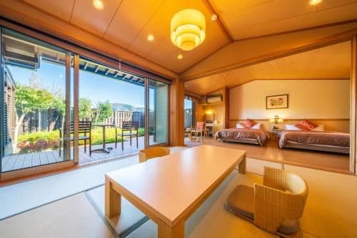 Superior Room with Open-Air Bath and Tatami Area - Yumenosato Area