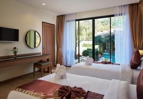 Deluxe Double or Twin Room with Pool Access