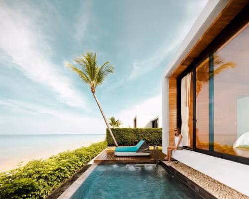 Suite with Private Pool - Beach Front