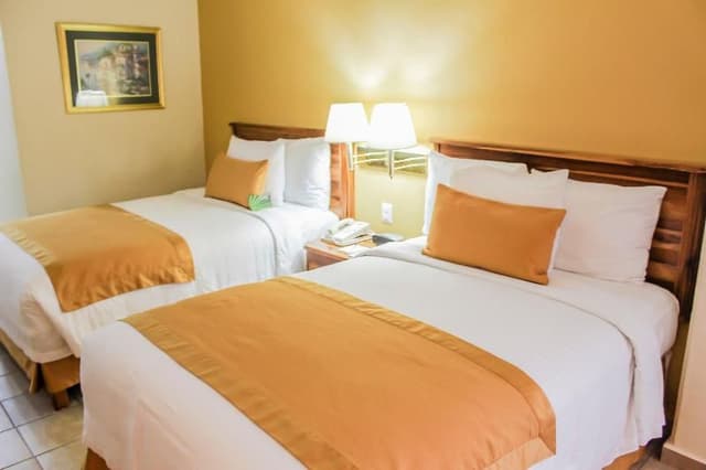 DOUBLE TWO DOUBLE BEDS