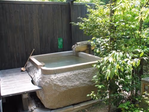 Japanese-Style Room with Open-Air Bath
