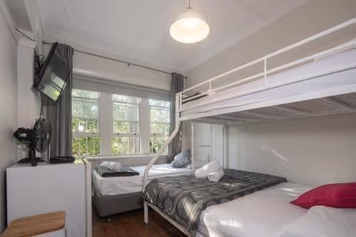 FAMILY ROOM WITH SHARED BATHROOM