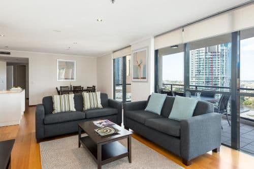 Three-Bedroom Apartment with Balcony