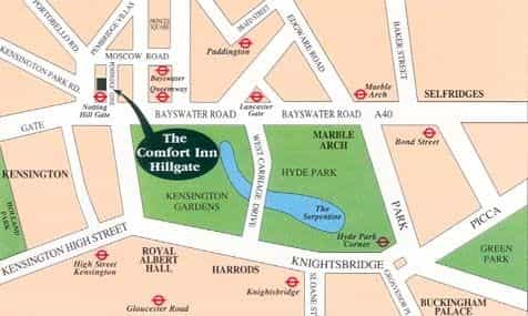 Comfort Inn Notting Hill Comfort Inn Notting Hill