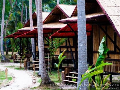 Standard Bamboo Cottage Double or Twin room