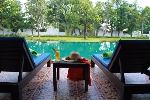 Deluxe Double or Twin Room with Pool Access