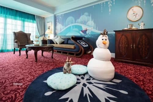Kingdom Club Frozen Suite with 2 Double Beds