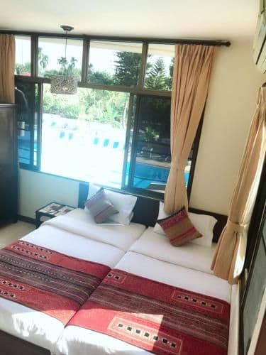 Deluxe Double or Twin Room with Pool View