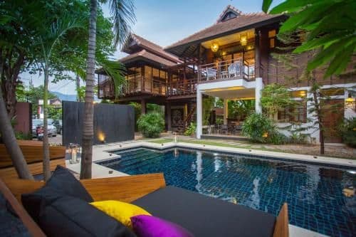 5 Bedroom Luxury Pool Villa with an arrival airport transfer