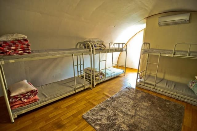 Bed in dormitory FEMALE ROOM