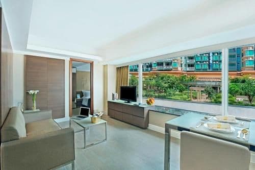 Suite with Pool and Garden View