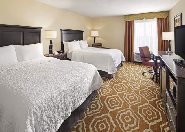 DOUBLE TWO DOUBLE BEDS