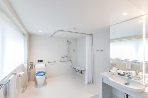 Queen Room With Roll-In-Shower - Disability Access