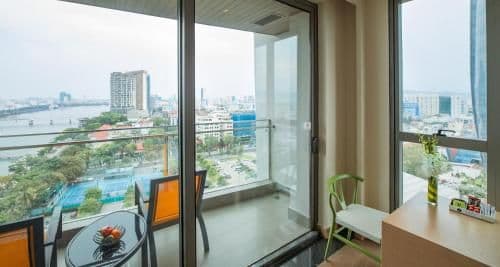 Studio Apartment with Balcony