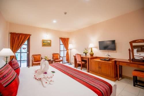 Deluxe Double or Twin Room with Pool View