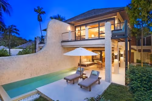 Duplex Pool Villa, 1 Bedroom Villa, 1 King, Sofa bed