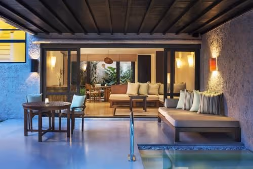 Duplex Pool Villa, 1 Bedroom Villa, 1 King, Sofa bed