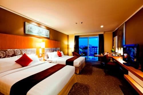 Deluxe Double or Twin Room with Balcony Pool View