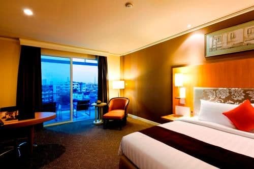 Deluxe Double or Twin Room with Balcony Pool View