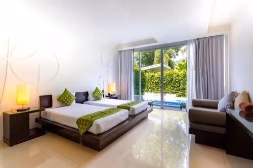 Deluxe Double or Twin Room with Pool Access